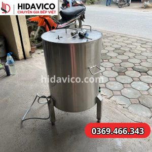 Nồi nấu phở đế tròn