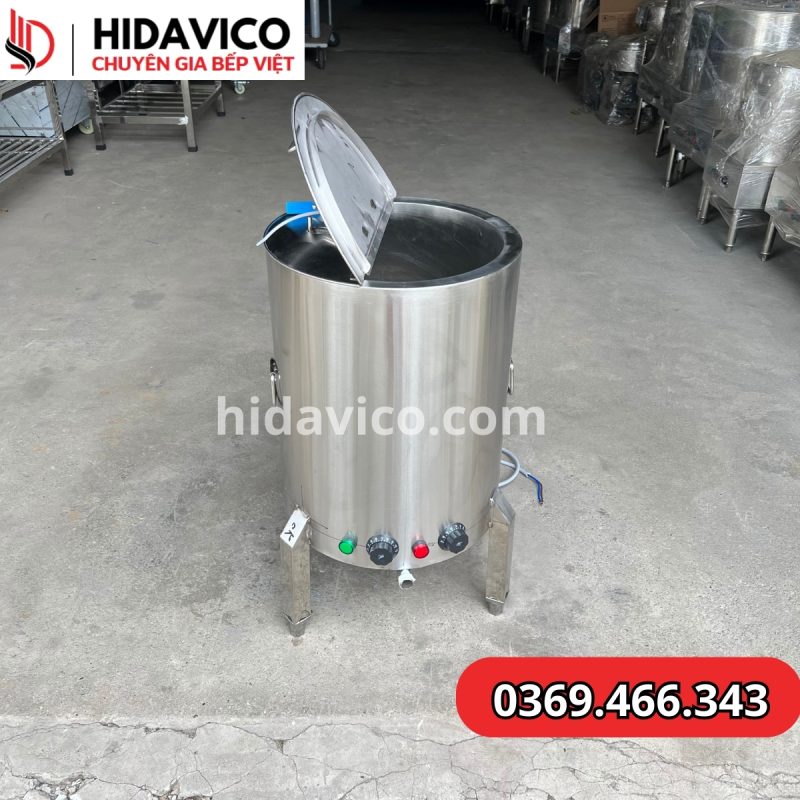 Nồi nấu phở đế tròn