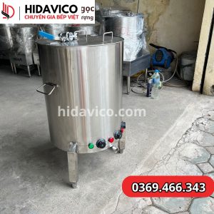 Nồi nấu phở đế tròn