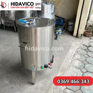 Nồi nấu phở đế tròn